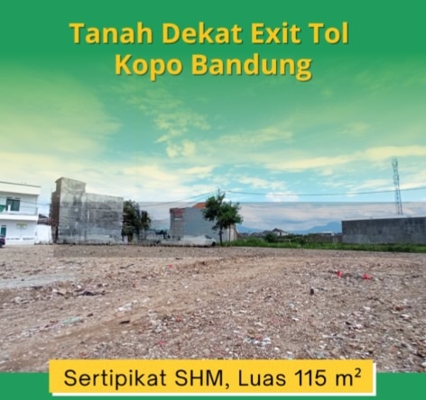 1. Tanah Taman Kopo Indah Bandung 1