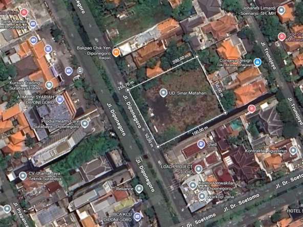 106 Jl. Diponegoro Google Maps Google Chrome 27 03 2026 11 39 33